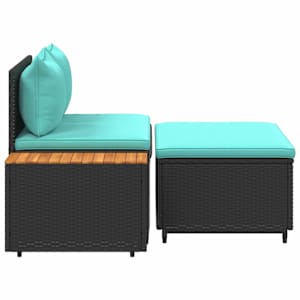 Venkovní pohovková souprava 4 -Seater 4 pcs 55 x 30 x 39 cm - obrázek 9