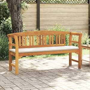 Klop s rozami Naravna 157 x 46 x 82,5 cm Masiven les akacije