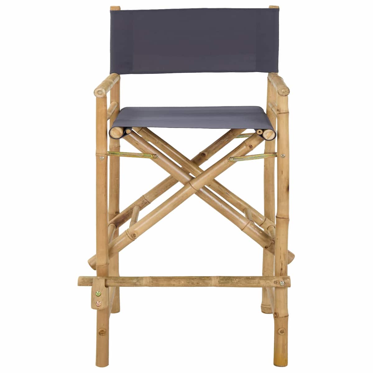 Folding Directors Stol 2 stk. Bambus - Billede 5
