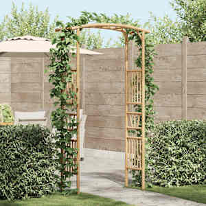 Vrtni lok Naravna 110 x 40 x 205 cm Bambus