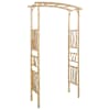 vidaXL Aedkaar Naturaalne 110 x 40 x 205 cm Bambus