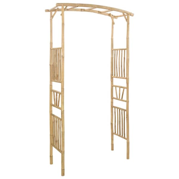 vidaXL Aedkaar Naturaalne 110 x 40 x 205 cm Bambus