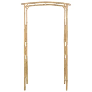 Zahradní oblouk Přírodní 110 x 40 x 205 cm Bambus - obrázek 3