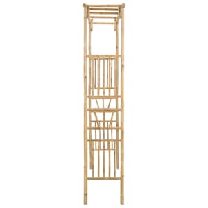 Zahradní oblouk Přírodní 110 x 40 x 205 cm Bambus - obrázek 4