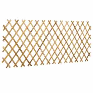 Rozkládací trelážová oplocení 2 pcs Světle hnědá 100 x 105 cm - obrázek 6