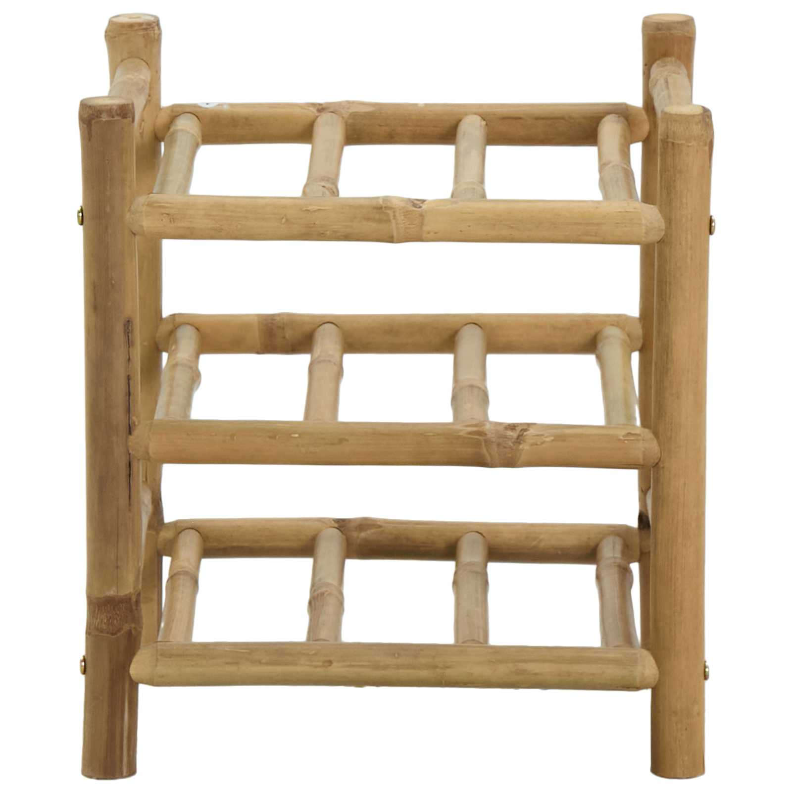 Stojalo za vino Naravna 32,5 x 29,5 x 36 cm Bambus - slika 3