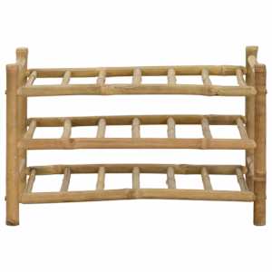 Stojan na víno Přírodní 57 x 29,5 x 36 cm Bambus - obrázek 3