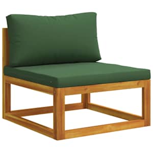 Set pohovek 10 ks Přírodní Masivní akátové dřevo - obrázek 2
