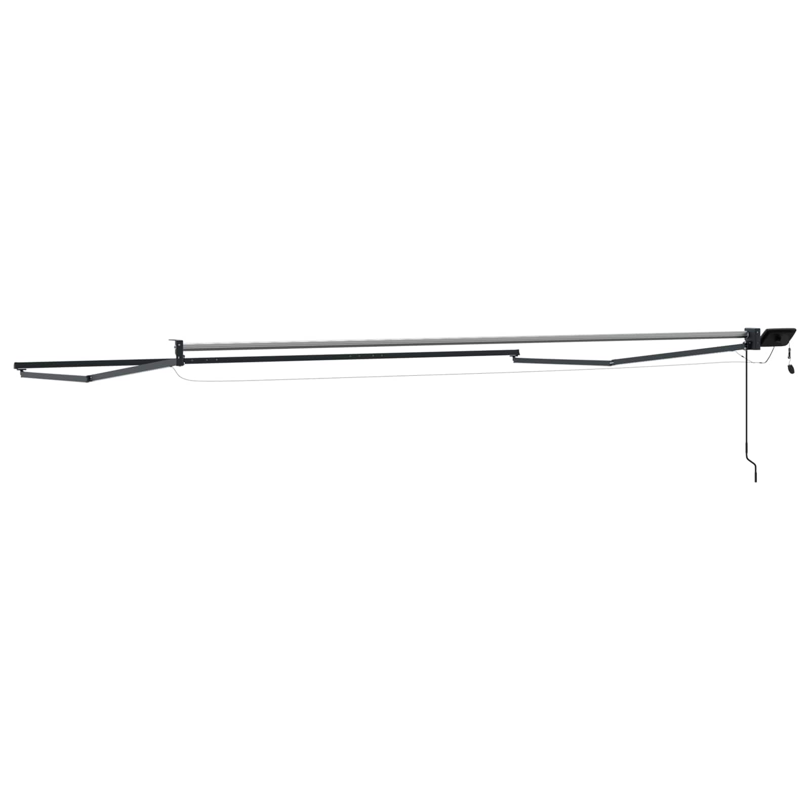 Elektrisch uitschuifbaar zonnescherm frame Antraciet 4 x 2 m image 5