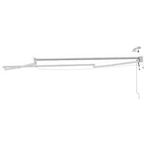 Elektrický skládací rám markýzy Bílý 3,5 x 2 m Hliník - obrázek 5