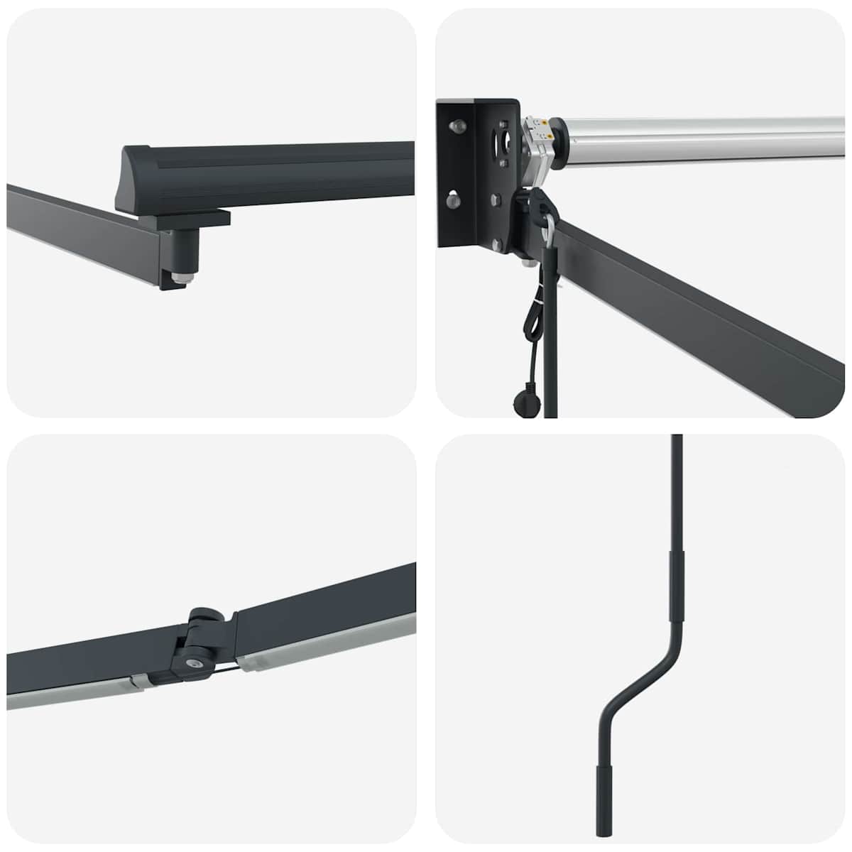 Electric Awning Frame with LED and Wind Sensor - Billede 8