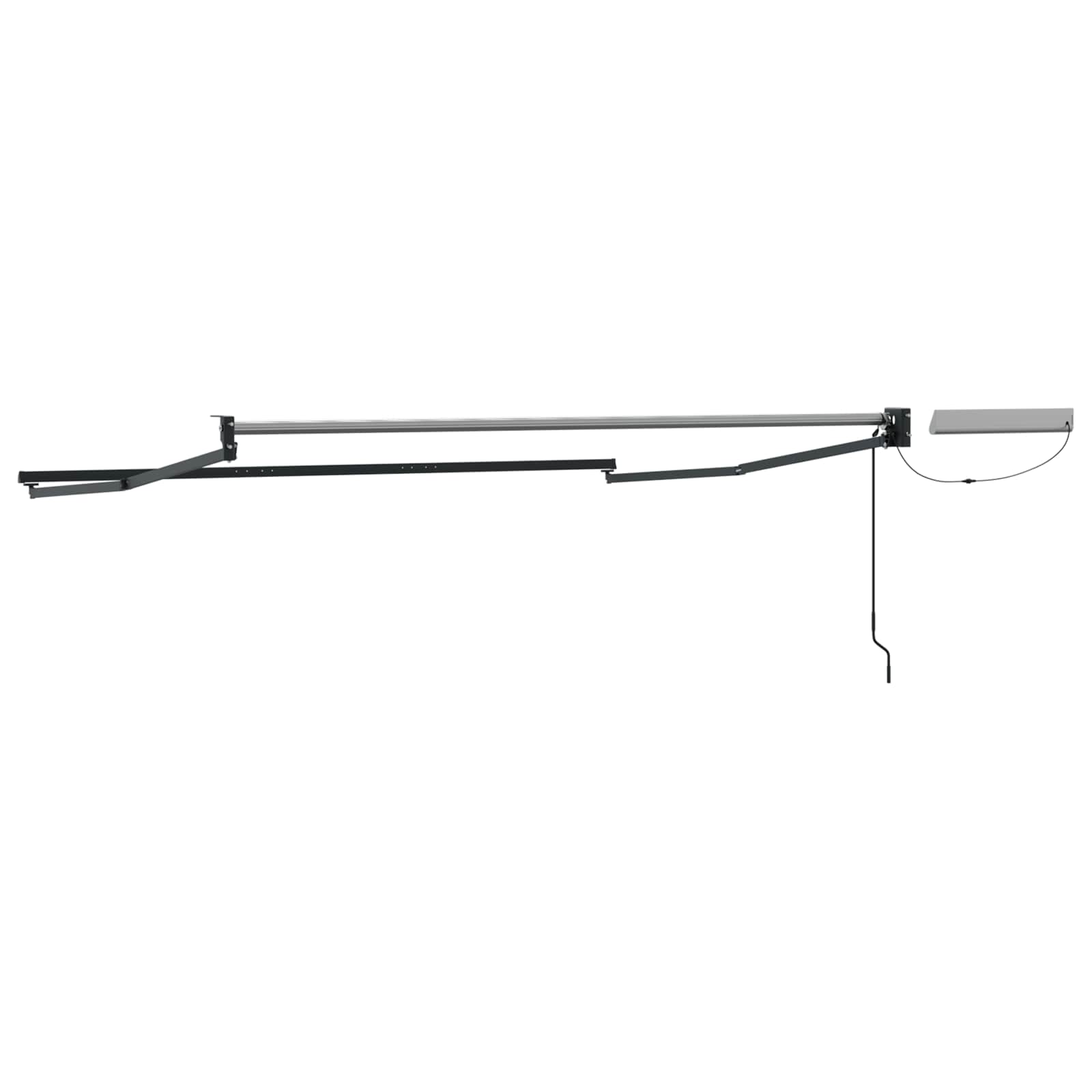 Elektrisch uitschuifbaar zonnescherm frame Antraciet 2,5 x 2 m image 4