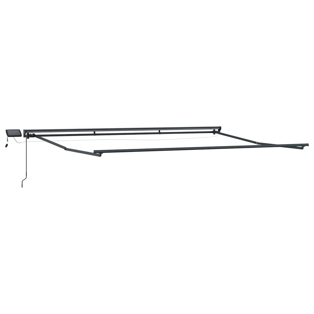 Manual Awning Frame with Solar LED - Billede 2