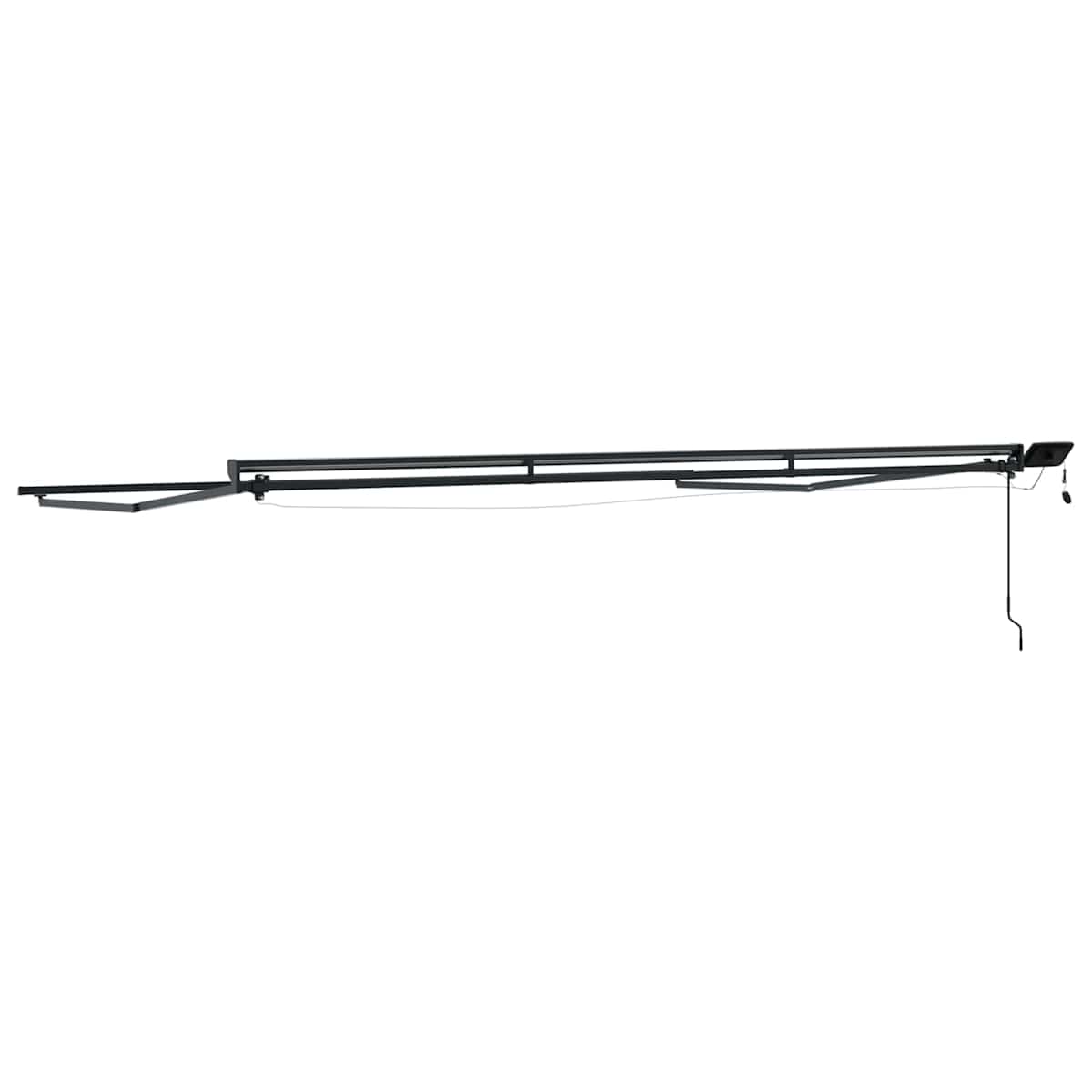 Manual Awning Frame with Solar LED - Billede 7