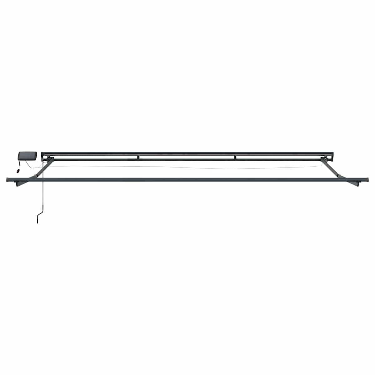Manual Awning Frame with Solar LED - Billede 5
