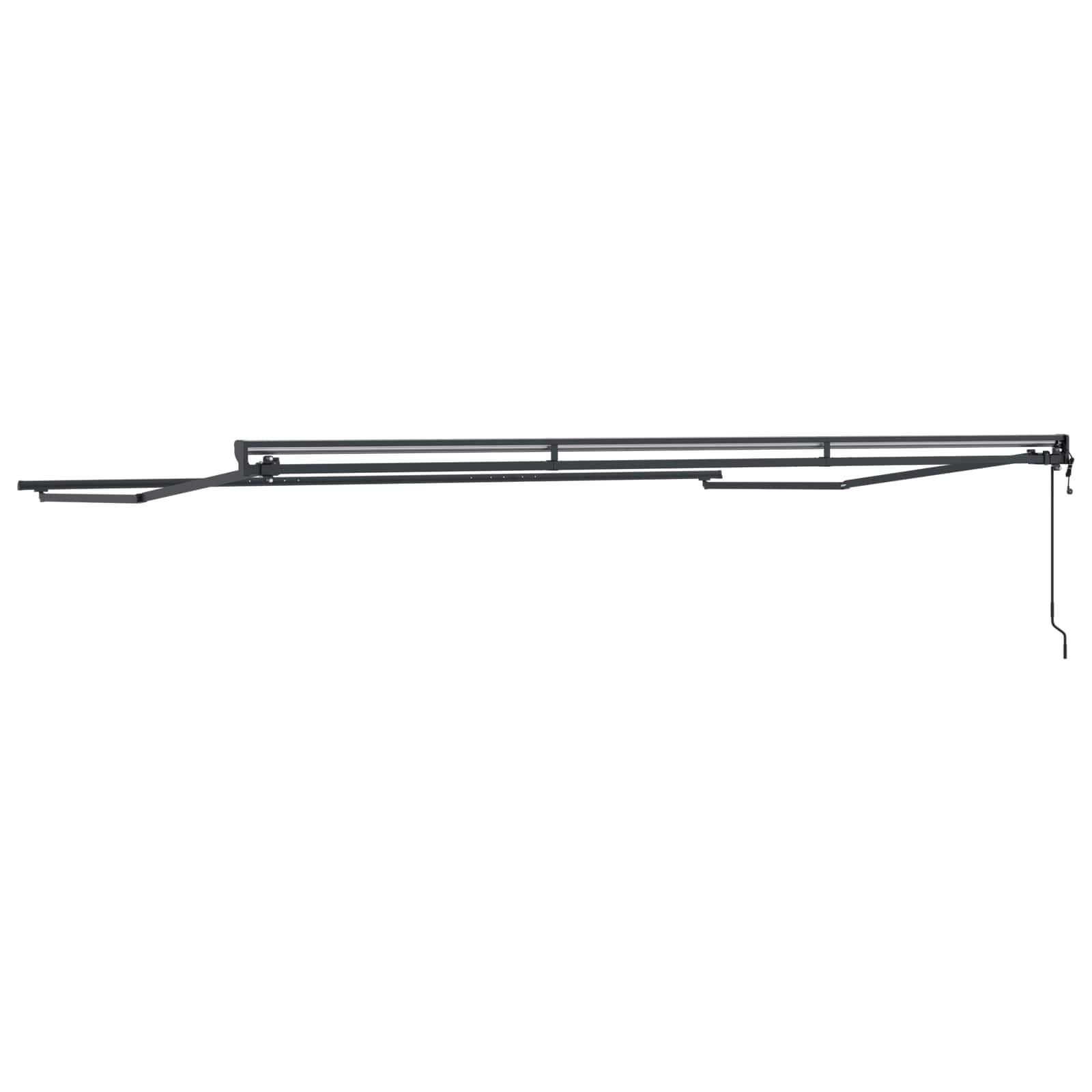 Elektrisch uitschuifbaar zonnescherm frame Antraciet 5 × 3,5 m image 4