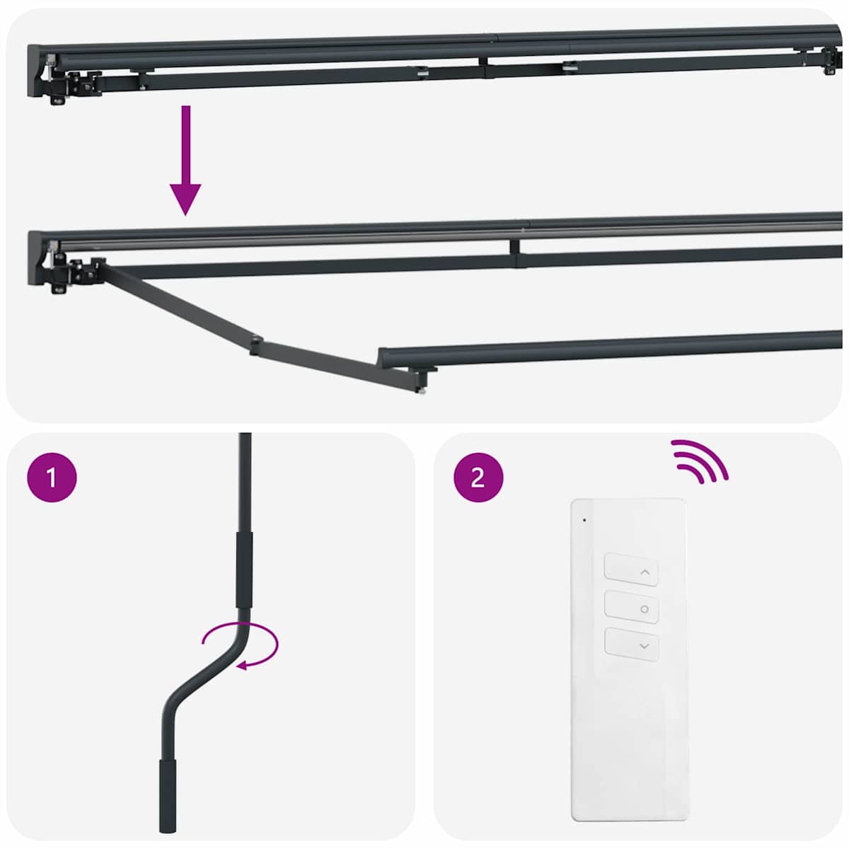 Solar Electric Awning Frame - Billede 8
