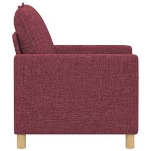Pohovka Víno Červené 76 x 81 x 87,5 cm Textil - obrázek 4