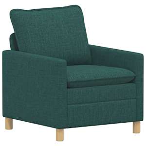 Pohovka Tmavě zelená 76 x 81 x 87,5 cm Textil - obrázek 2