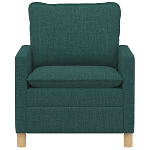 Pohovka Tmavě zelená 76 x 81 x 87,5 cm Textil - obrázek 3