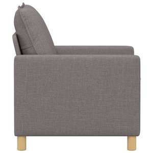 Pohovka Taupe 76 x 81 x 87,5 cm Textil - obrázek 4