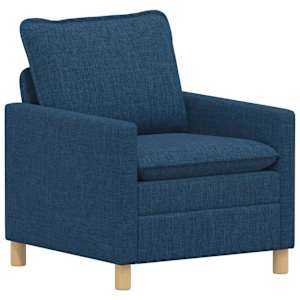 vidaXL Diivan Sinine 76 x 81 x 87,5 cm kangas