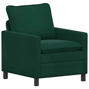 vidaXL Diivan Tumeroheline 76 x 81 x 87,5 cm Samet
