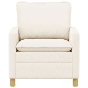 Pohovka Krémová 76 x 81 x 87,5 cm Textil - obrázek 3