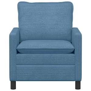 Pohovka Modrá 76 x 81 x 87,5 cm Textil - obrázek 3