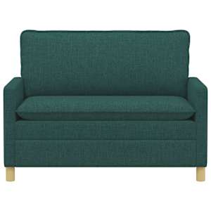Pohovka Tmavě zelená 126 x 81 x 87,5 cm Textil - obrázek 3