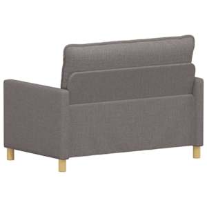 Pohovka Taupe 126 x 81 x 87,5 cm Textil - obrázek 5