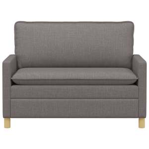 Pohovka Taupe 126 x 81 x 87,5 cm Textil - obrázek 3