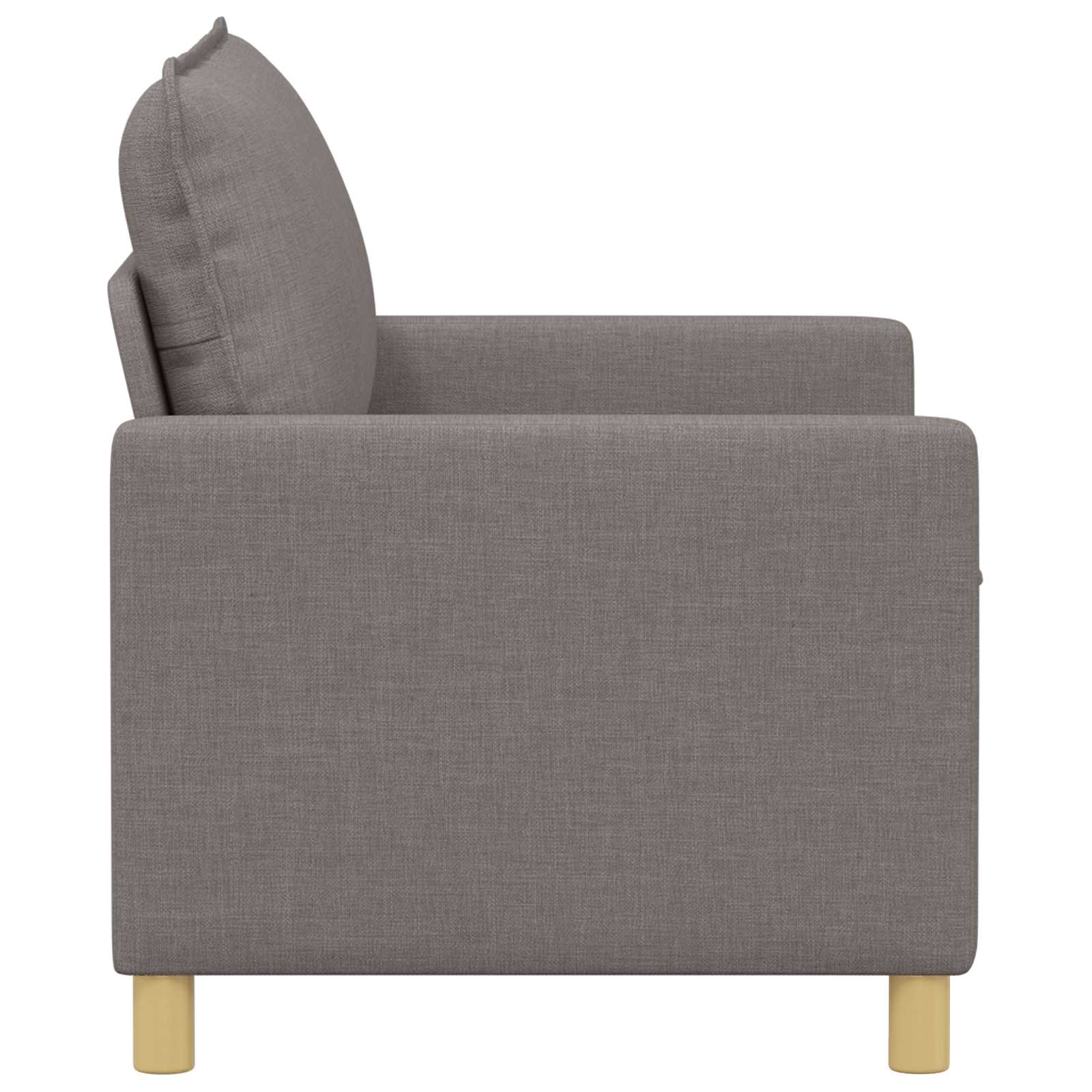 Kavč Taupe 126 x 81 x 87,5 cm Blago - slika 4