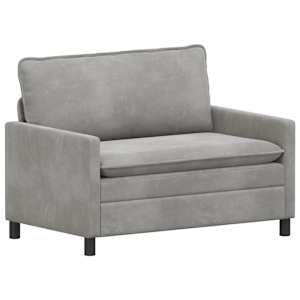 vidaXL Diivan Helehall 126 x 81 x 87,5 cm Samet