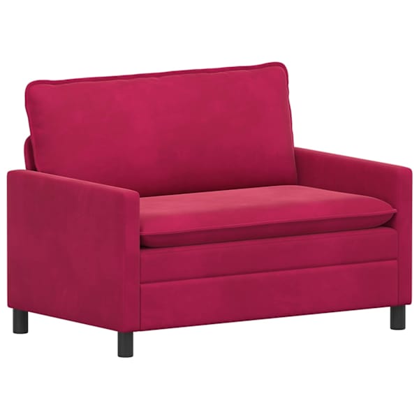 vidaXL Diivan Veinpunane 126 x 81 x 87,5 cm Samet