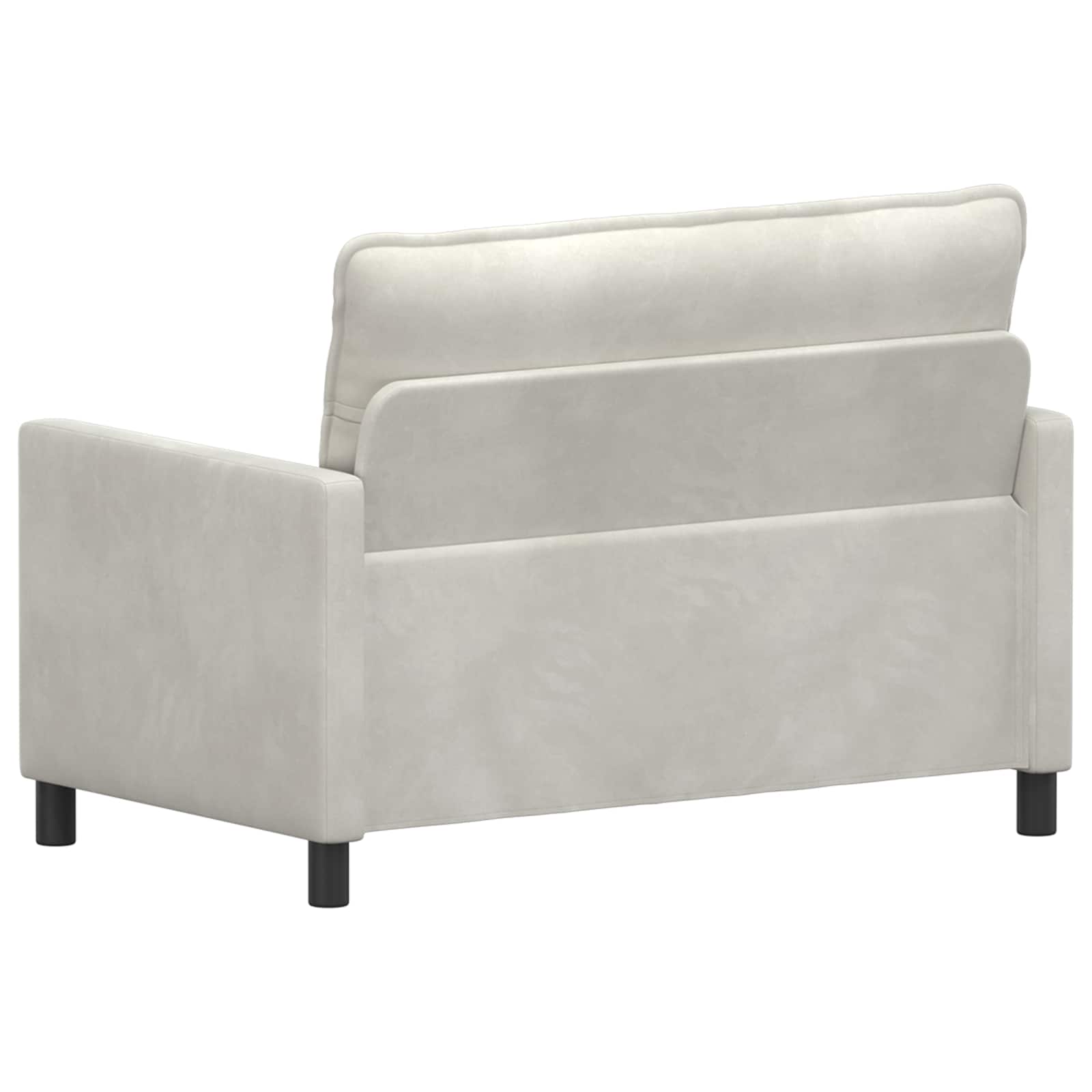Kavč Krem 126 x 81 x 87,5 cm Žamet - slika 5