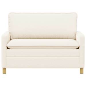 Pohovka Krémová 126 x 81 x 87,5 cm Textil - obrázek 3