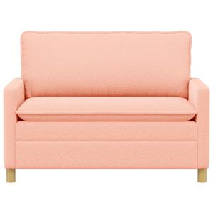 Pohovka Růžová 126 x 81 x 87,5 cm Textil - obrázek 3