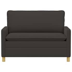 Pohovka Tmavě šedá 126 x 81 x 87,5 cm Textil - obrázek 3