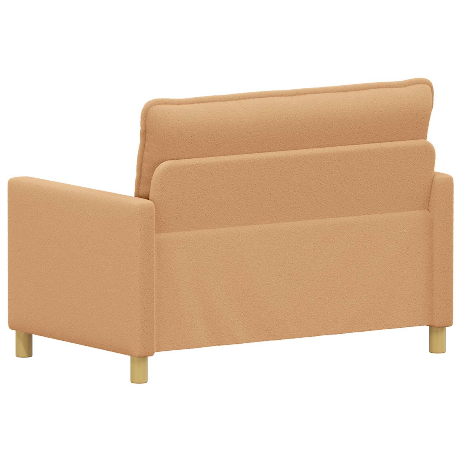 vidaXL Kavč Bež 126 x 81 x 87,5 cm Blago - slika 5