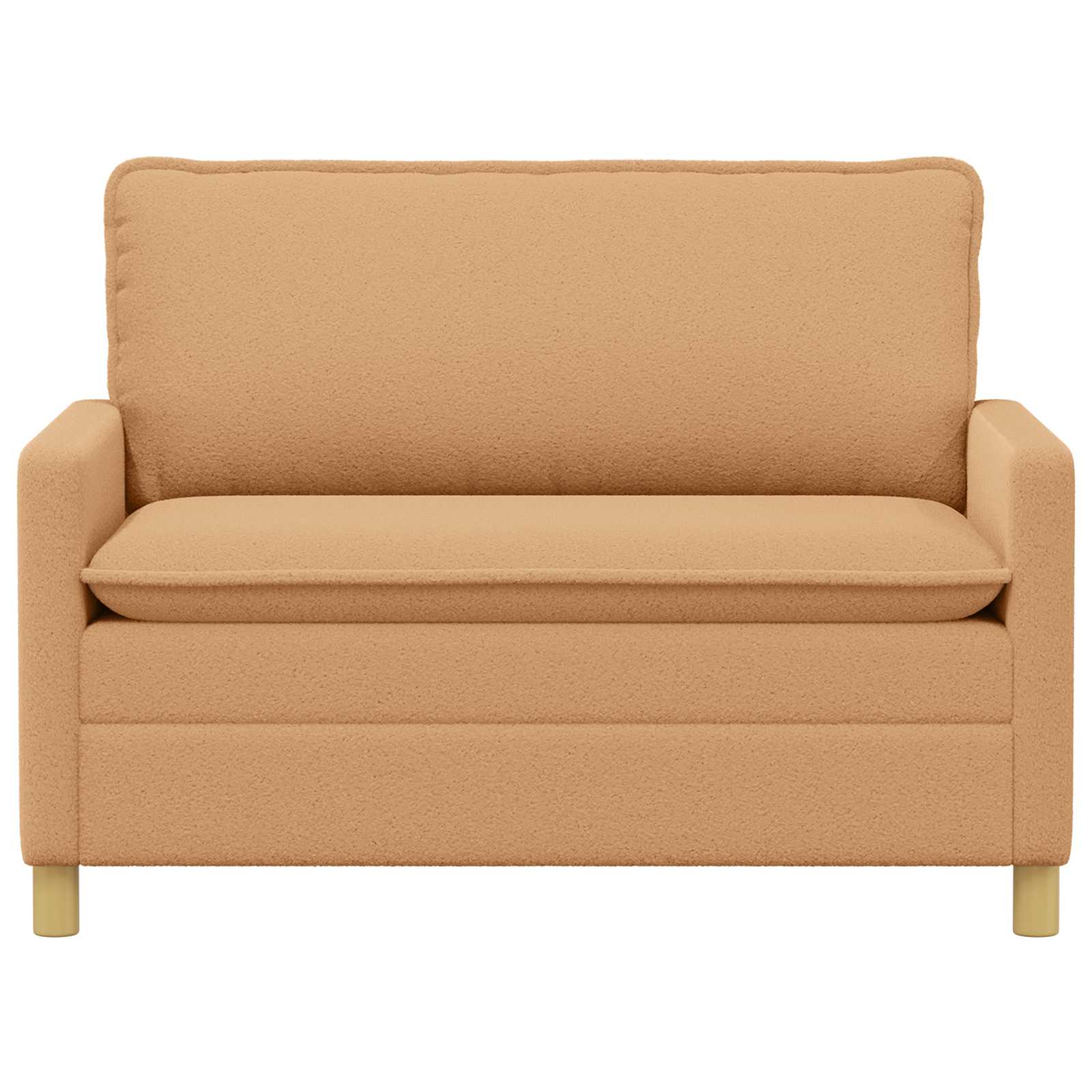 vidaXL Kavč Bež 126 x 81 x 87,5 cm Blago - slika 3