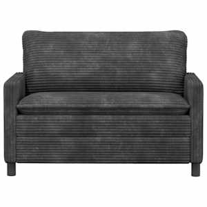 Pohovka Tmavě šedá 126 x 81 x 87,5 cm Polyester - obrázek 3