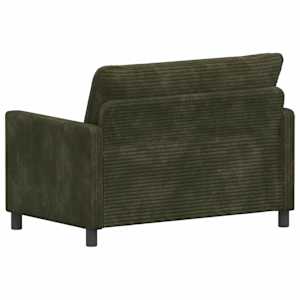 Pohovka Zelená 126 x 81 x 87,5 cm Polyester - obrázek 5
