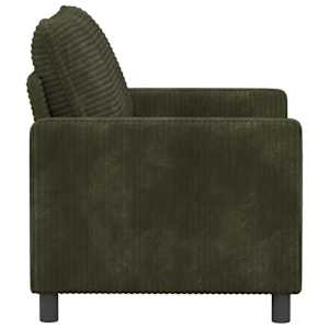 Pohovka Zelená 126 x 81 x 87,5 cm Polyester - obrázek 4