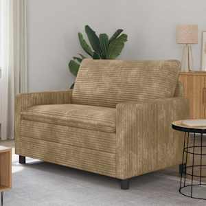 Kavč Taupe 126 x 81 x 87,5 cm Poliester