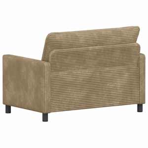 Pohovka Taupe 126 x 81 x 87,5 cm Polyester - obrázek 5