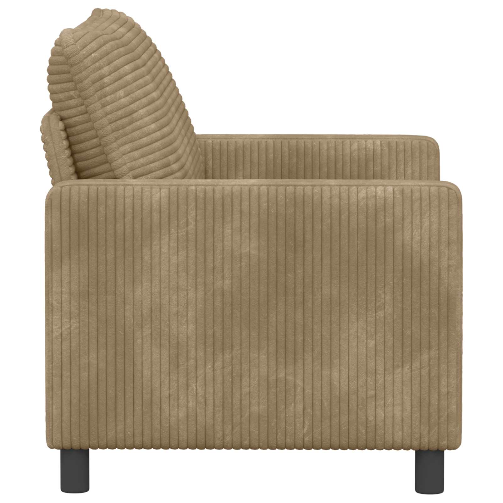 Kavč Taupe 126 x 81 x 87,5 cm Poliester - slika 4