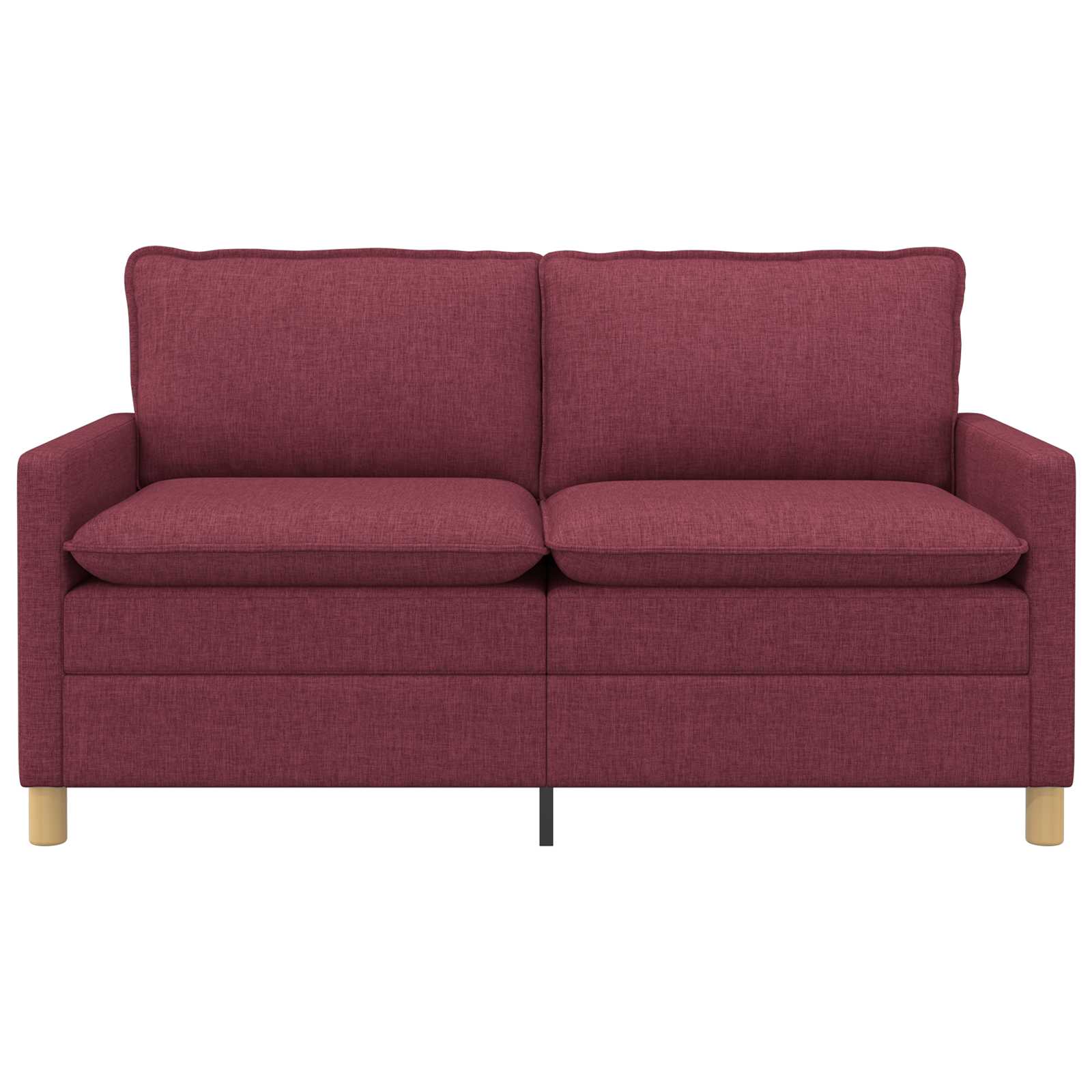 Kavč Vinorodna rdeča 156 x 81 x 87,5 cm Blago - slika 3