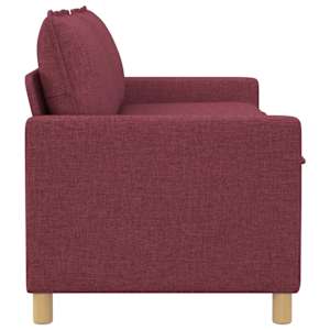 Pohovka Víno Červené 156 x 81 x 87,5 cm Textil - obrázek 4