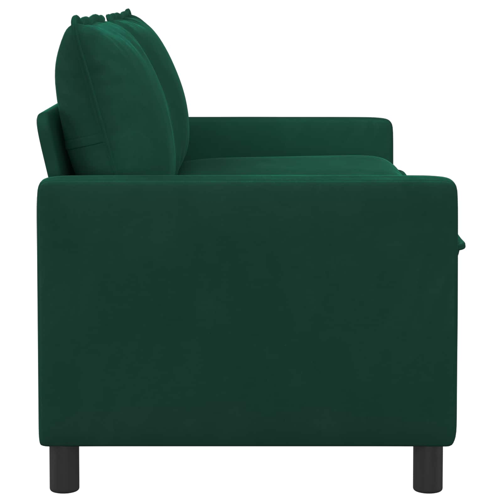 Kavč Temno zelena 156 x 81 x 87,5 cm Žamet - slika 4